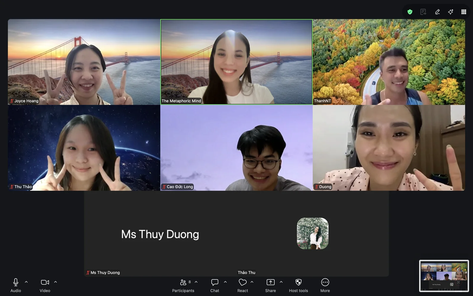 Buổi khai giảng lớp Business Partner B1+ học online qua Zoom